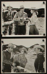 5s336 SMOKE SIGNAL 12 8x10 stills '55 Dana Andrews & Piper Laurie, Native American Indians!