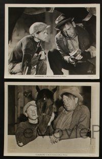 5s737 STABLEMATES 5 8x10 stills '38 great images of Wallace Beery, Mickey Rooney & race horse!