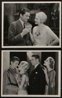 5s342 WESTWARD PASSAGE 12 8x10 stills '32 Ann Harding & Laurence Olivier, Nothing counts but love!
