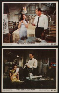 5s021 WORLD OF SUZIE WONG 12 color 8x10 stills '60 great images of William Holden & Nancy Kwan!