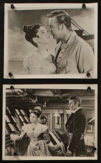 5s213 YANKEE BUCCANEER 32 8x10 stills '52 great images of pirate Jeff Chandler & sexy Suzan Ball!