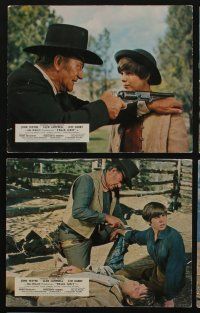 5s154 TRUE GRIT 6 color English FOH LCs '69 John Wayne as Rooster Cogburn, Kim Darby, Campbell!