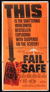 5t020 FAIL SAFE signed 3sh '64 by Dan O'Herlihy, directed by Sidney Lumet, from best-selling novel!