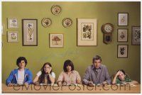 5t286 EDEN SHUR signed color 8x12 REPRO still '00s great image with top cast from TV's The Middle!