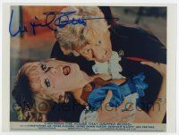 5t594 INGRID PITT signed color 8x10.75 REPRO still '90s a scene from The House That Dripped Blood!