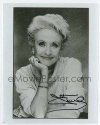 5t602 JANE POWELL signed 8x10 REPRO still '80s head & shoulders smiling portrait late in her career!
