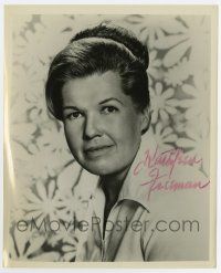 5t420 KATHLEEN FREEMAN signed 8.25x10 still '60s head & shoulders portrait of the character actress!
