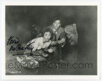 5t636 KEVIN MCCARTHY signed 8x10 REPRO still '80s c/u with Wynter in Invasion of the Body Snatchers!