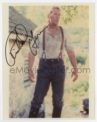 5t707 RICHARD GERE signed color 8x10 REPRO still '95 great full-length image wearing suspenders!