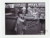 5t728 SHIRLEY JEAN RICKERT signed 8.75x11 REPRO still '70s in an Our Gang short w/Stymie & others!