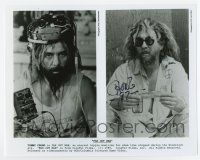 5t466 TOMMY CHONG signed 8x10 still '89 great split image as the stoner guy from Far Out Man!