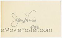5t325 JERRY LEWIS signed 3x5 index card '88 can be framed & displayed with a repro still!