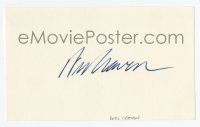 5t338 WES CRAVEN signed 3x5 index card '90s can be framed & displayed with a repro still!