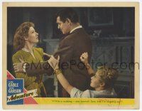 5t046 ADVENTURE signed LC #7 '45 by Greer Garson, who's with Clark Gable & Joan Blondell!