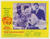 5t074 PRODUCERS signed LC #5 '67 by Gene Wilder, who's with Zero Mostel & sexy Lee Meredith!