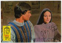 5t089 ROMEO & JULIET signed Spanish LC '69 by BOTH Olivia Hussey AND Leonard Whiting, Zeffirelli!