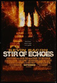 5t160 STIR OF ECHOES signed DS advance 1sh '99 by Kevin Bacon, some doors weren't meant to be open!
