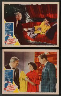 5w943 FATHER'S LITTLE DIVIDEND 2 LCs '51 Elizabeth Taylor, Spencer Tracy & Don Taylor!