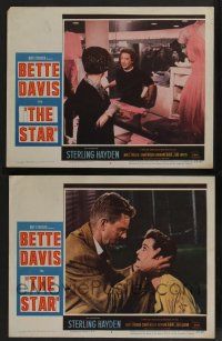 5w983 STAR 2 LCs '53 cool images of Sterling Hayden, wacky Bette Davis!