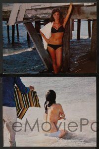 5w734 SWEET RIDE 5 color 10.25x14 stills '68 sexy Jacqueline Bisset, Tony Franciosa, surfing!
