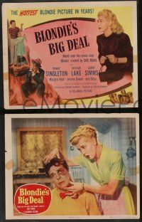 5w074 BLONDIE'S BIG DEAL 8 LCs '49 Penny Singleton & Arthur Lake as Dagwood, created by Chic Young!