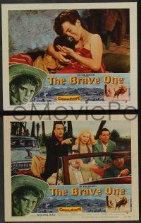 5w080 BRAVE ONE 8 LCs '56 Irving Rapper directed western, written by Dalton Trumbo!