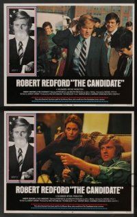 5w090 CANDIDATE 8 LCs '72 great border image of candidate Robert Redford blowing a bubble!