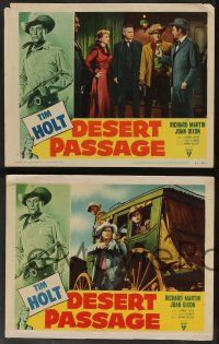 5w668 DESERT PASSAGE 5 LCs '52 cowboy Tim Holt, Richard Martin & Joan Dixon!