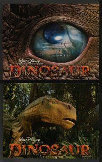 5w013 DINOSAUR 9 LCs '00 Walt Disney, great images of prehistoric world!