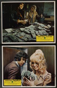 5w026 $ 8 LCs '71 great images of bank robbers Warren Beatty & Goldie Hawn!