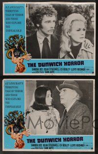 5w671 DUNWICH HORROR 5 LCs '70 AIP, sexy Sandra Dee & Dean Stockwell in Lovecraft's tale of terror!