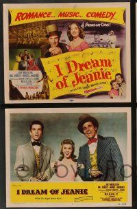5w232 I DREAM OF JEANIE 8 LCs '52 Ray Middleton, Bill Shirley, Muriel Lawrence, some in blackface!
