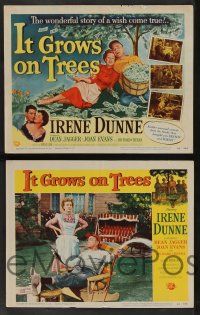 5w238 IT GROWS ON TREES 8 LCs '52 Irene Dunne & Dean Jagger, Joan Evans, Richard Crenna!