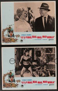 5w690 IT'S A MAD, MAD, MAD, MAD WORLD 5 LCs R70 Spencer Tracy, Jack Davis border art!