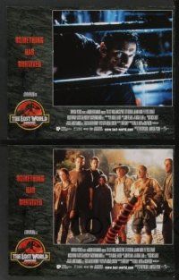 5w246 JURASSIC PARK 2 8 LCs '96 The Lost World, Steven Spielberg, something has survived!