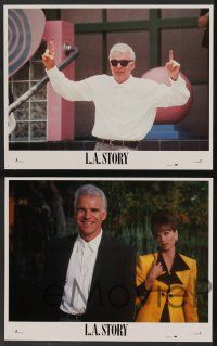 5w251 L.A. STORY 8 LCs '91 Mick Jackson, Steve Martin, Victoria Tennant, Sarah Jessica Parker