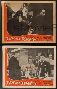 5w880 LAW & DISORDER 3 LCs '58 Robert Morley, George Coulouris & Reginald Beckwith, English comedy!