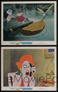 5w817 RESCUERS 4 LCs '77 Disney mouse mystery adventure cartoon from the depths of Devil's Bayou!
