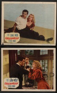 5w614 SHOCKPROOF 6 LCs '49 directed by Douglas Sirk, Cornel Wilde & Patricia Knight on the run!