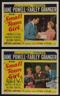 5w729 SMALL TOWN GIRL 5 LCs '53 sexy Jane Powell, Farley Granger, Ann Miller, S.Z. Sakall!