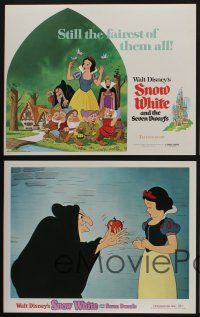 5w021 SNOW WHITE & THE SEVEN DWARFS 9 LCs R75 Walt Disney animated cartoon fantasy classic!