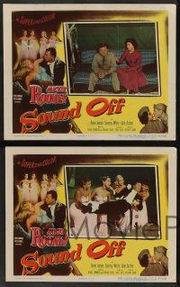 5w348 SOUND OFF 8 LCs '52 GI Mickey Rooney, Anne James, written by Blake Edwards!