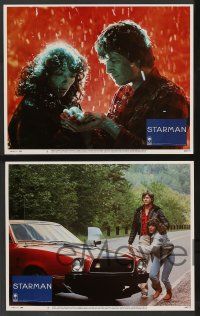 5w355 STARMAN 8 LCs '84 images of alien Jeff Bridges & Karen Allen, directed by John Carpenter!