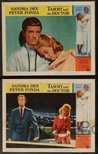5w525 TAMMY & THE DOCTOR 7 LCs '63 Sandra Dee turns a hospital upside down & loves Peter Fonda!