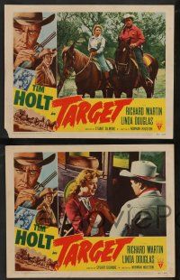 5w625 TARGET 6 LCs '52 cool images of Linda Douglas, Tim Holt , cowboy western!