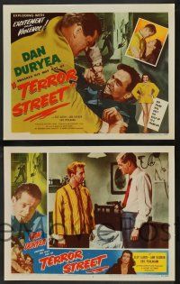 5w380 TERROR STREET 8 LCs '53 Dan Duryea crime thriller, exploding with excitement and violence!