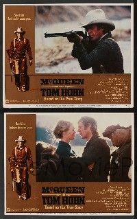 5w907 TOM HORN 3 LCs '80 see Steve McQueen before he sees you, Linda Evans!