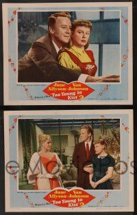 5w632 TOO YOUNG TO KISS 6 LCs '51 Van Johnson June Allyson, Gig Young!