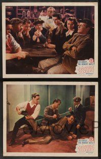 5w742 TROUBLE MAKERS 5 LCs '49 great images of Leo Gorcey, Huntz Hall & The Bowery Boys!