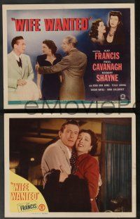5w422 WIFE WANTED 8 LCs '46 Kay Francis is shocked by the presence of the other woman!